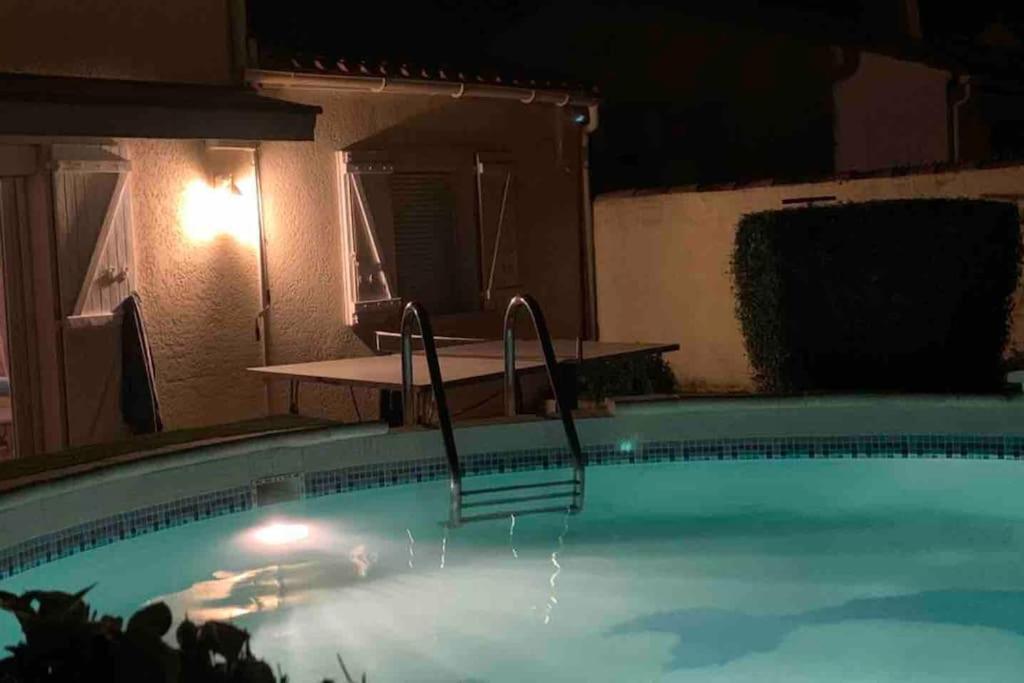 Piscine Cosy, 3 Chambres, 3 Sdb, Havre De Paix A 10 Min Des Plages Mauguio Buitenkant foto