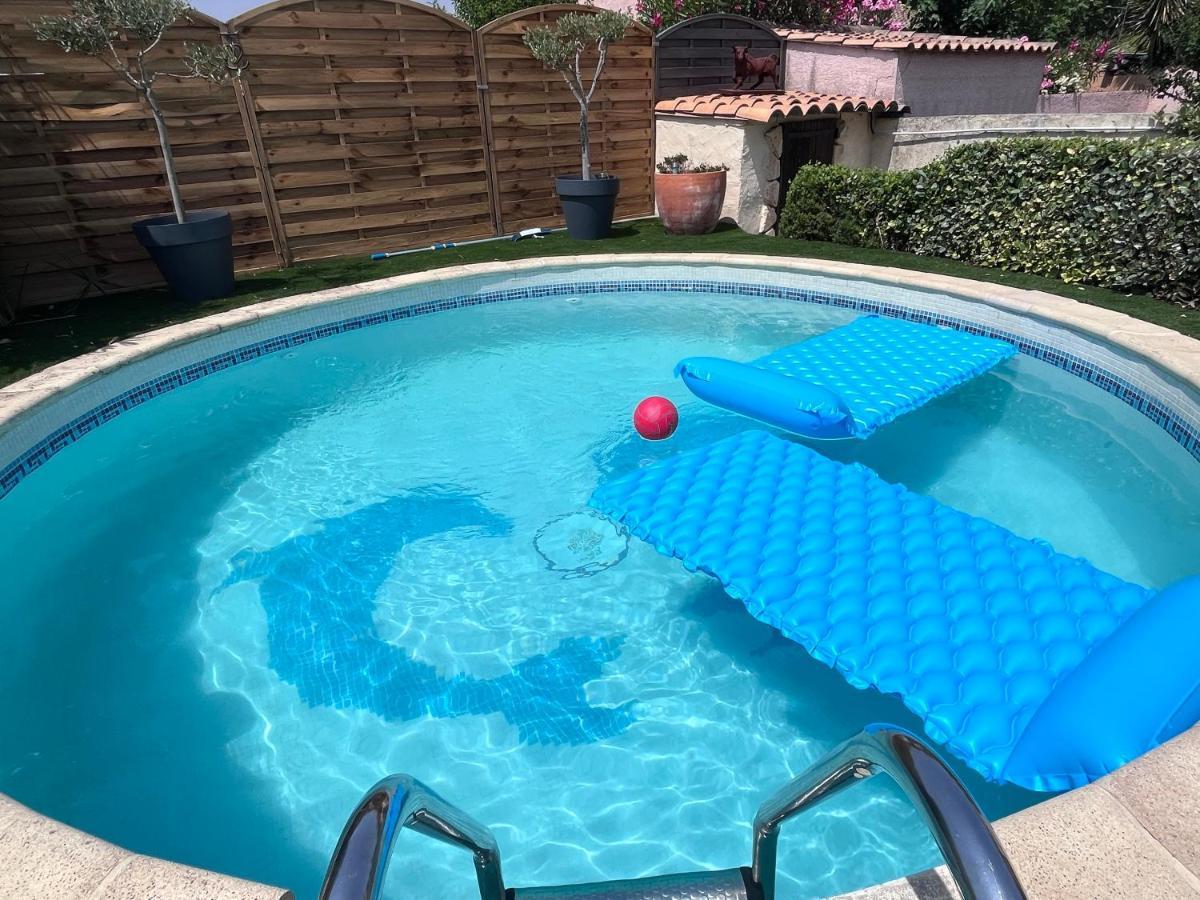 Piscine Cosy, 3 Chambres, 3 Sdb, Havre De Paix A 10 Min Des Plages Mauguio Buitenkant foto