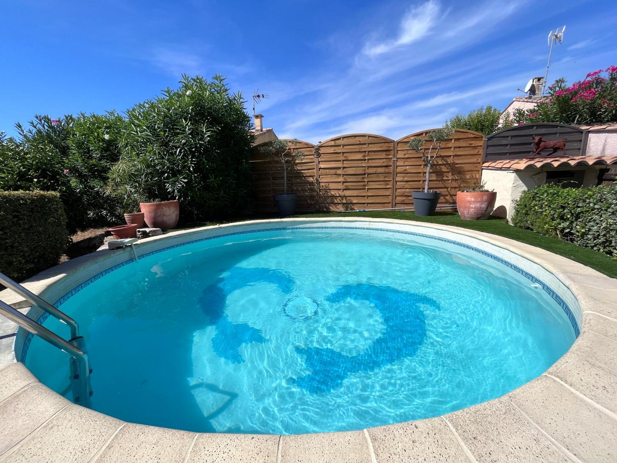 Piscine Cosy, 3 Chambres, 3 Sdb, Havre De Paix A 10 Min Des Plages Mauguio Buitenkant foto